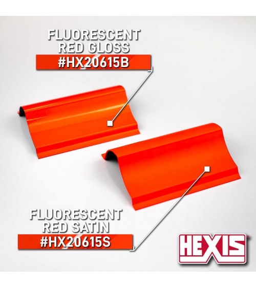 Gloss Fluorescent Red - Hexis